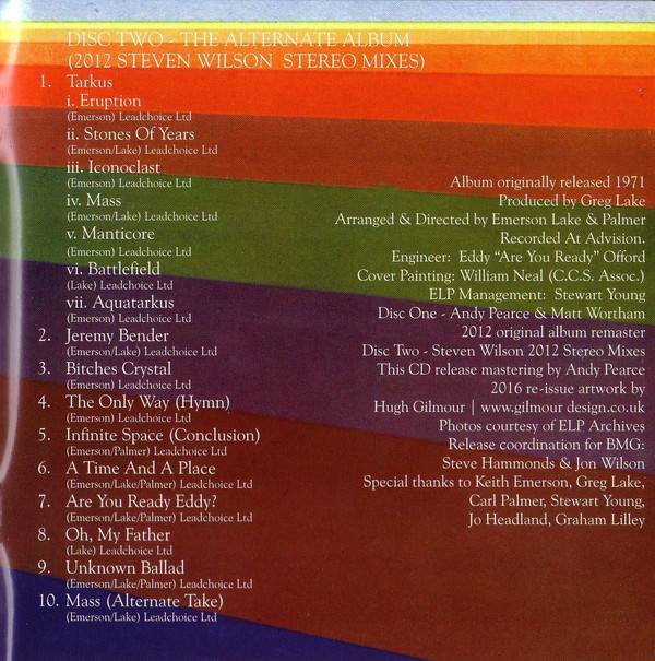 Emerson, Lake and Palmer Tarkus deluxe edition : Booklet 14